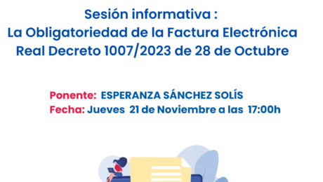 FACTURA ELECTRONICA. CARTEL